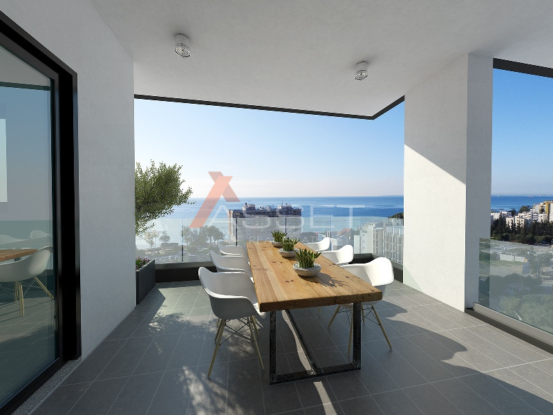 3 Bdr SEA VIEW APARTMENT IN AGIOS TYCHONAS
