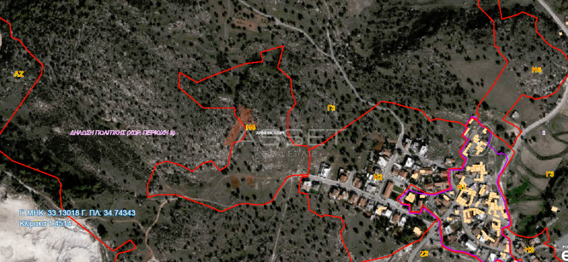 22,000 m² RESIDENTIAL LAND IN ARMENOHORI 