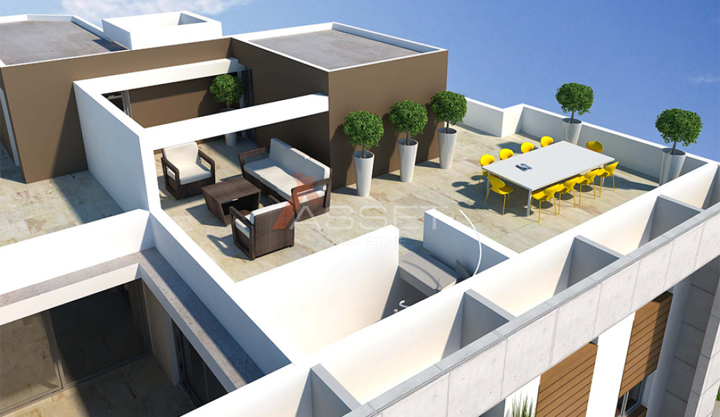 2 BEDROOM PENTHOUSE + 1 ROOM ON ROOF IN KATO POLEMIDIA